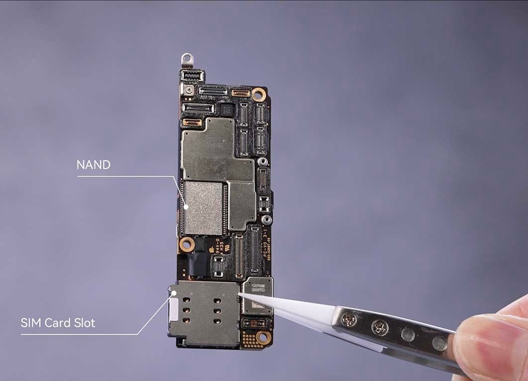 Professional technician repairing a smartphone at Premier Express Repairs